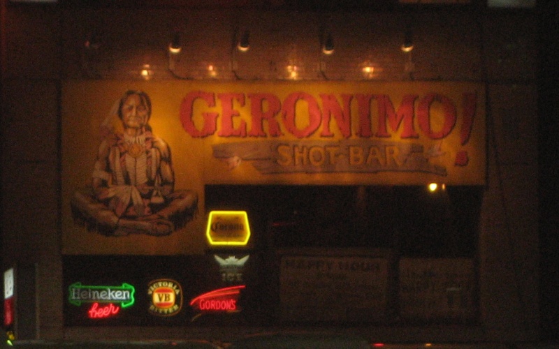 Genonimo! Shot Bar in Roppongi