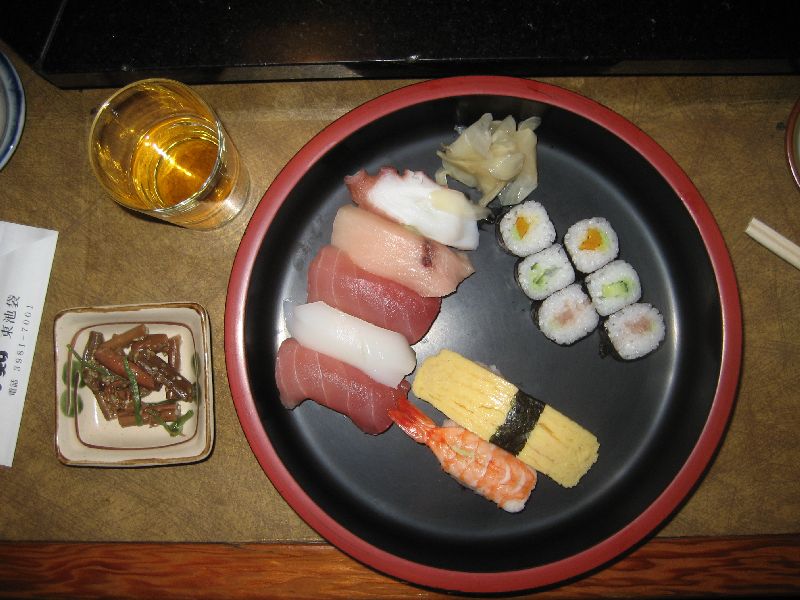 Beer and Sushi
