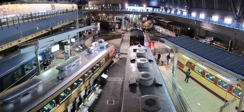 Tokyo Train Museum - Panorama